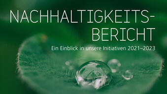 Unser Nachhaltigkeitsbericht